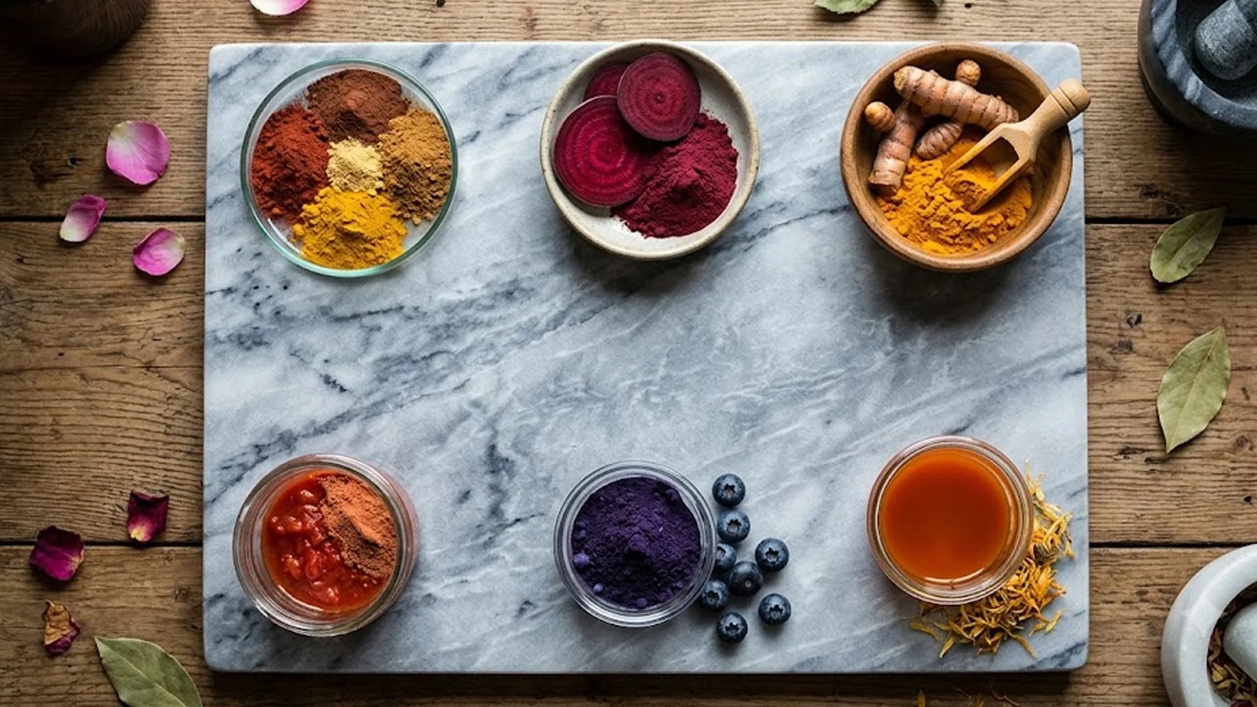 Natural Pigments in Cosmetics: Types, Sources, and Uses
