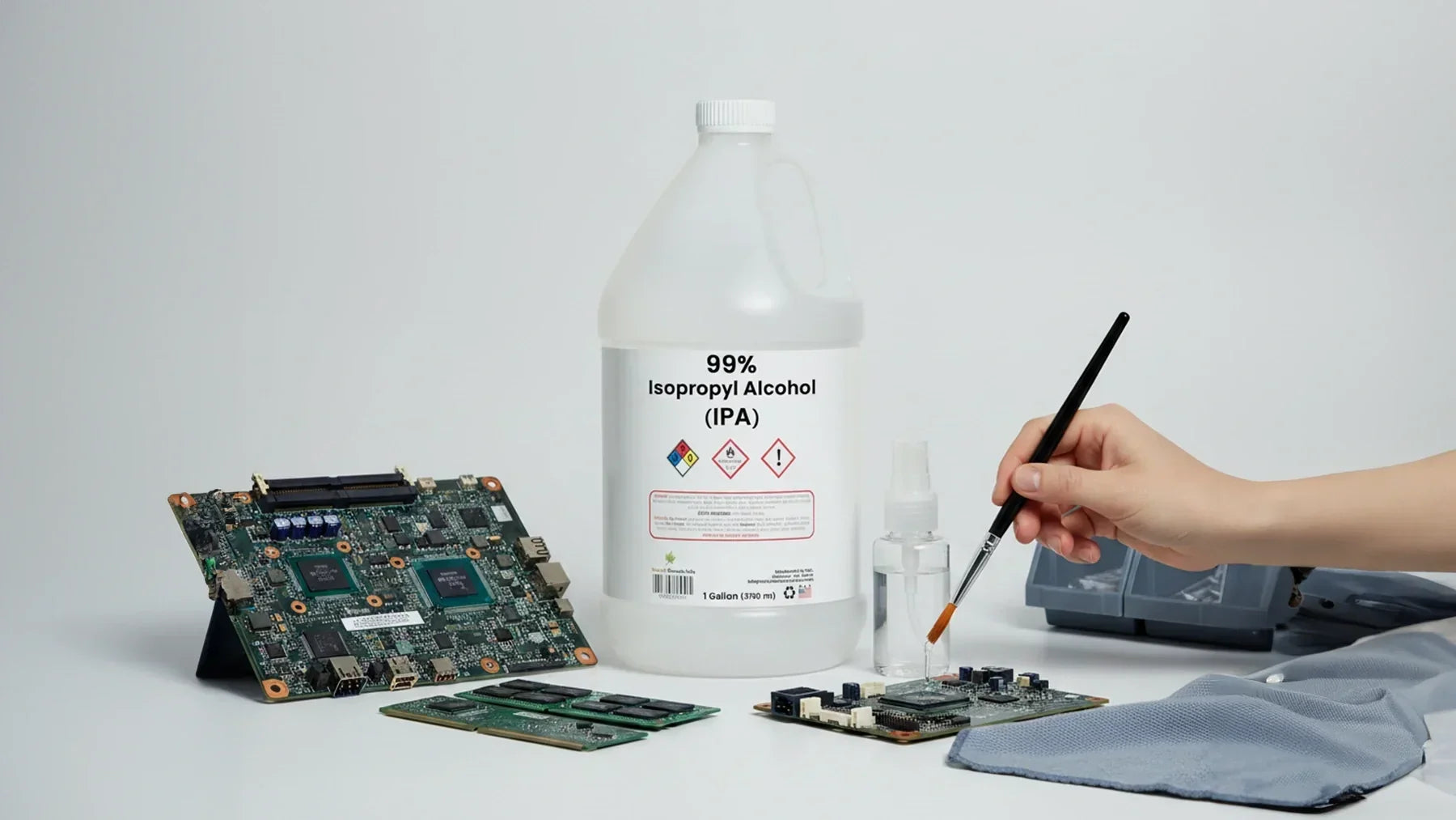 99% Isopropyl Alcohol Uses: A Guide for Electronics, Automotive & Technical Cleaning