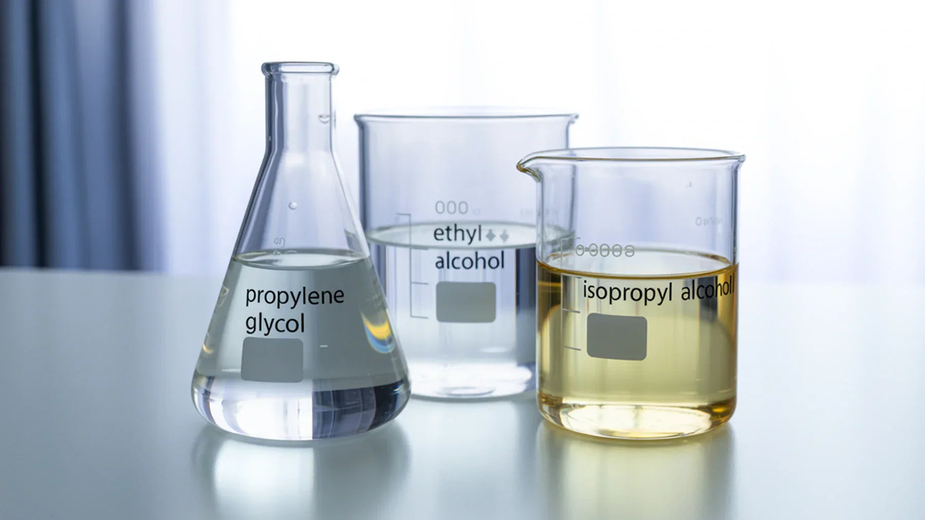 Propylene Glycol, Ethyl Alcohol, and Isopropyl Alcohol: What Role Do They Play in Cosmetics Industry