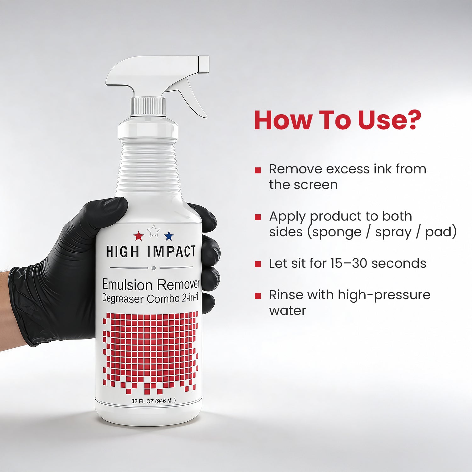 High Impact Emulsion Remover & Degreaser – 2-in-1 Formula