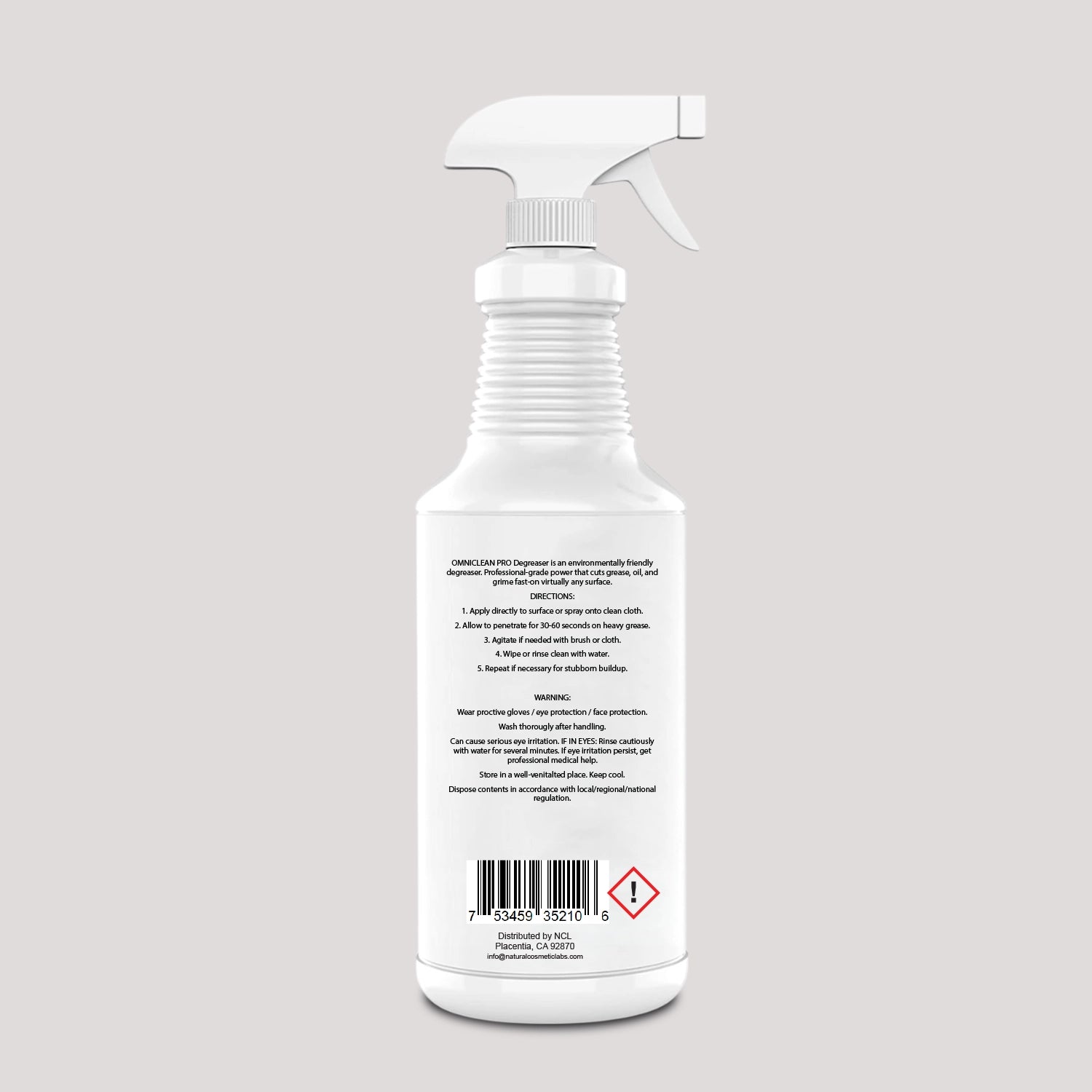 OMNICLEAN PRO Degreaser – Professional-Grade Cleaner