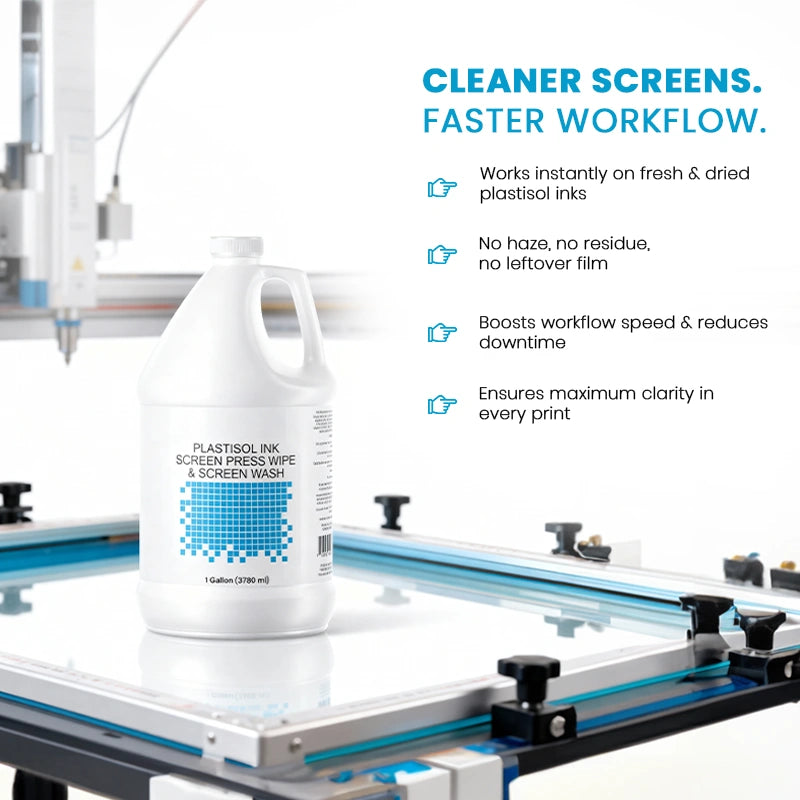 Plastisol Screen Wash