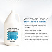 Plastisol Screen Wash