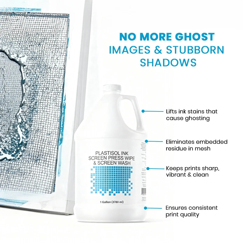 Plastisol Screen Wash