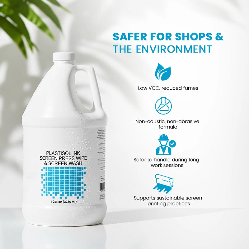 Plastisol Screen Wash