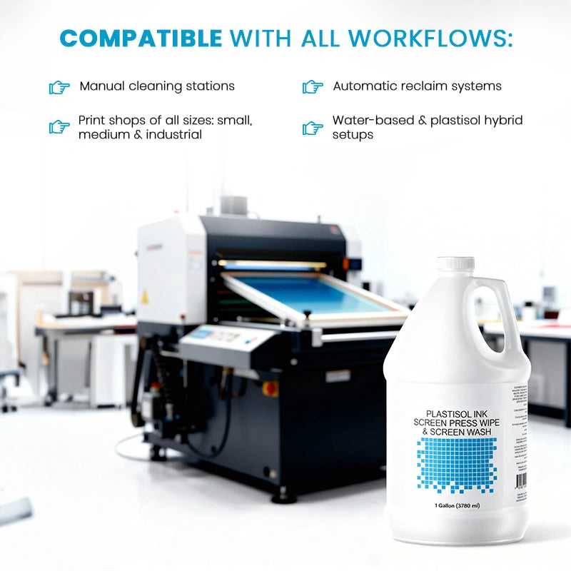 Plastisol Screen Wash
