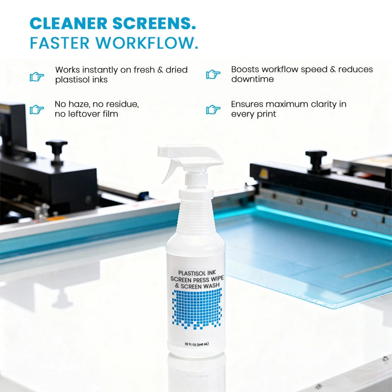 Plastisol Screen Wash