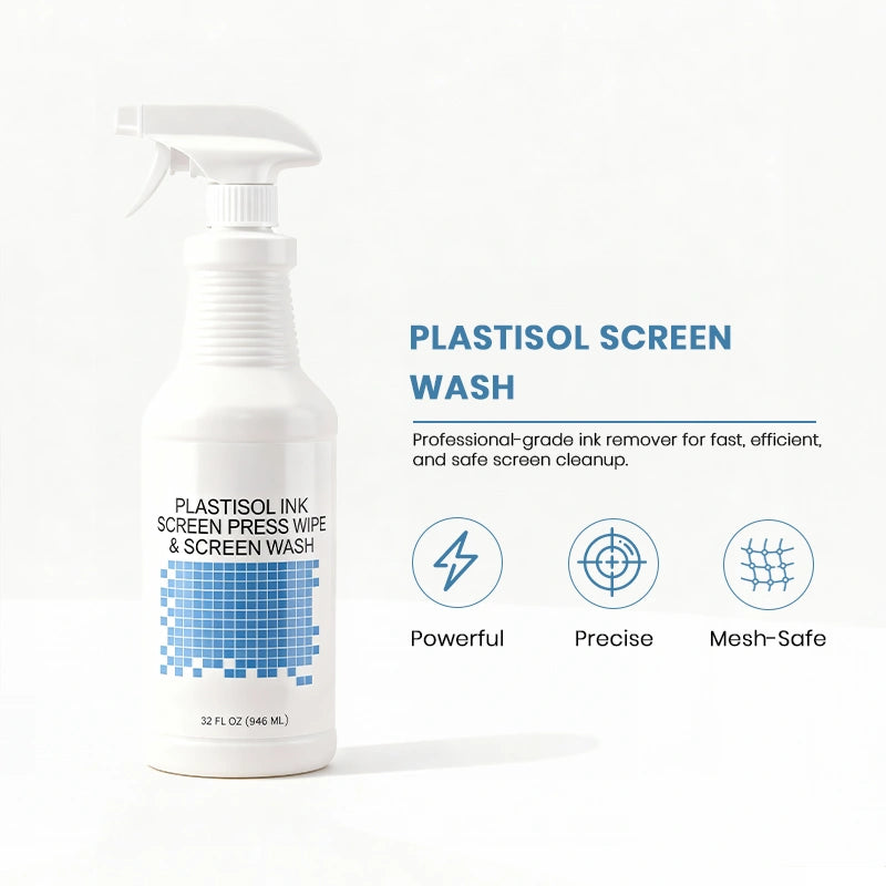 Plastisol Screen Wash