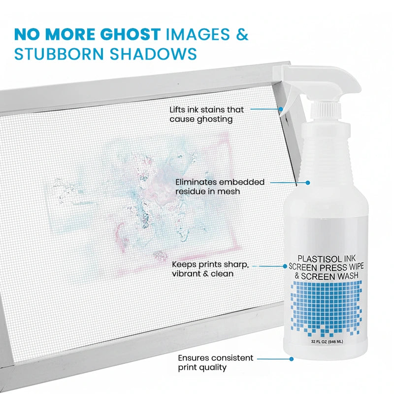 Plastisol Screen Wash