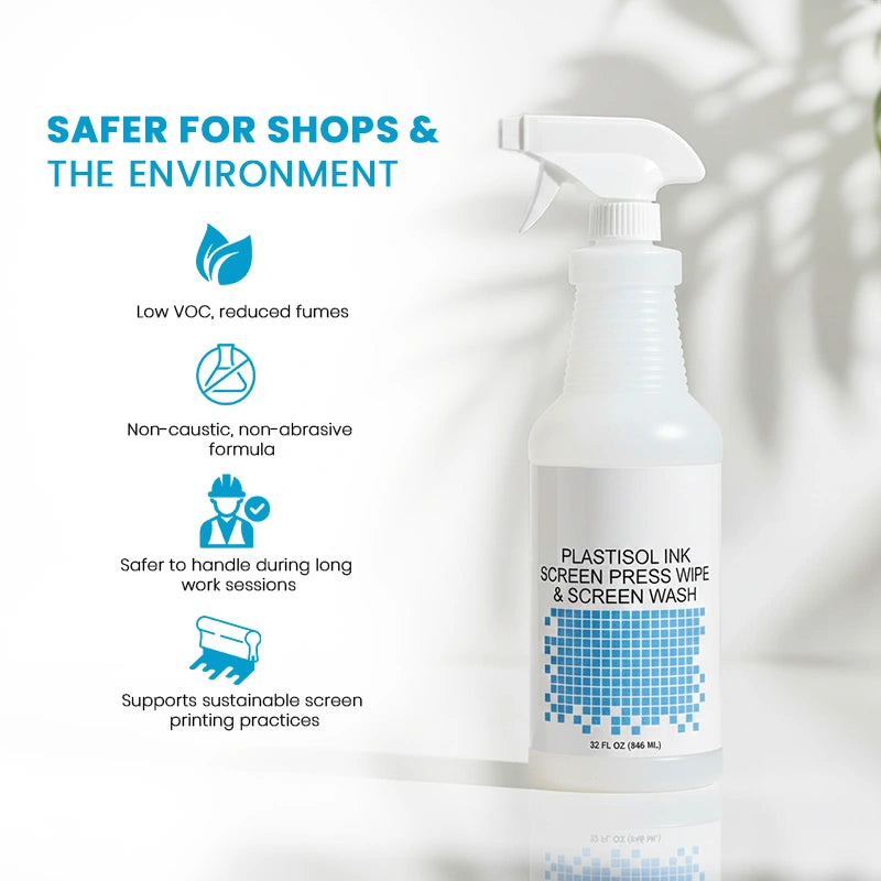 Plastisol Screen Wash