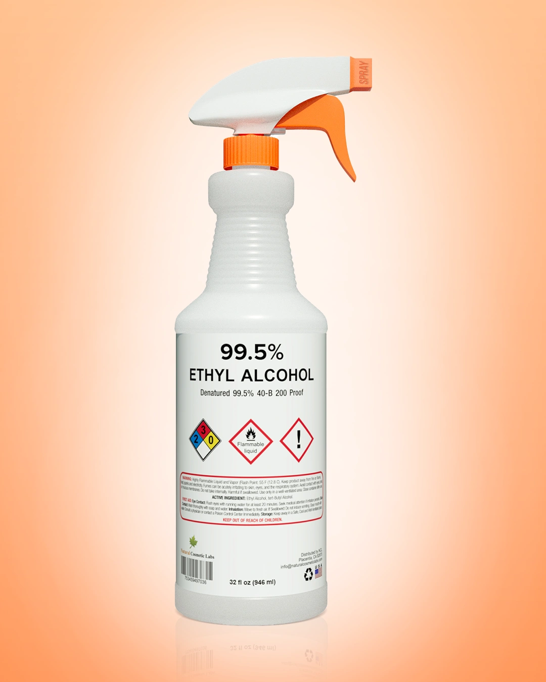 Ethyl Alcohol 99.5% (1) Ethyl Alcohol 99.5% - Manufactured by NCL