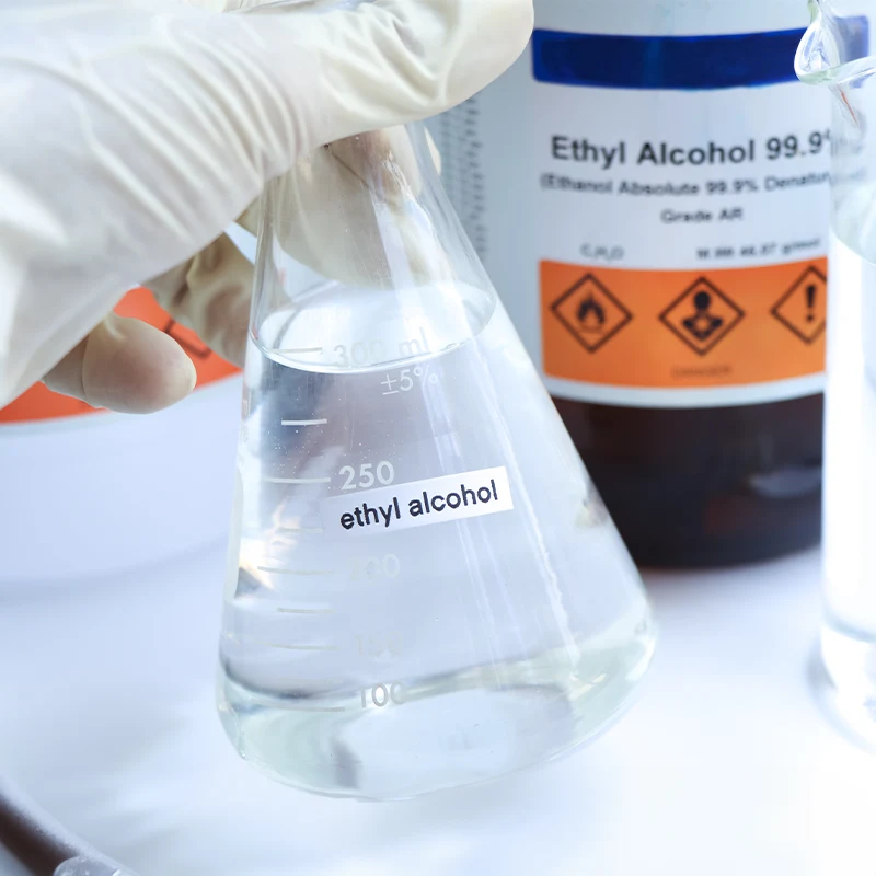 Ethyl Alcohol (Ethanol) in Cosmetics